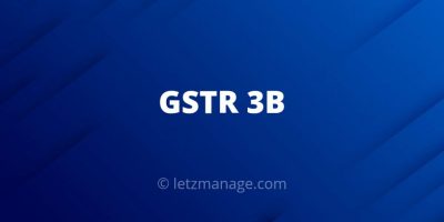 GSTR 3B