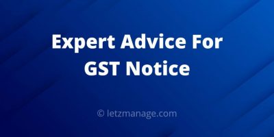 Expert Advice for GST Notice