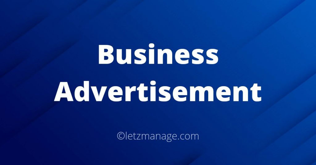Business Advertisement